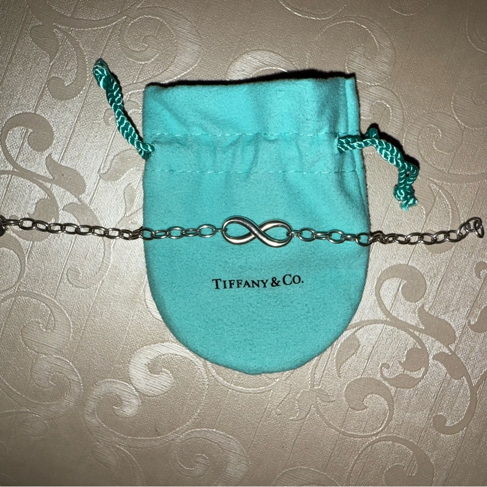 Tiffany & Co. Silver Infinity Chain Bracelet